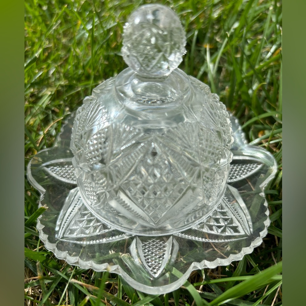 Vintage Butter Dish Dome